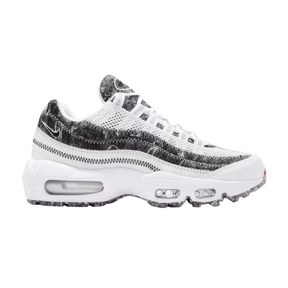 Nike Women's Air Max 95 Crater SE White Black