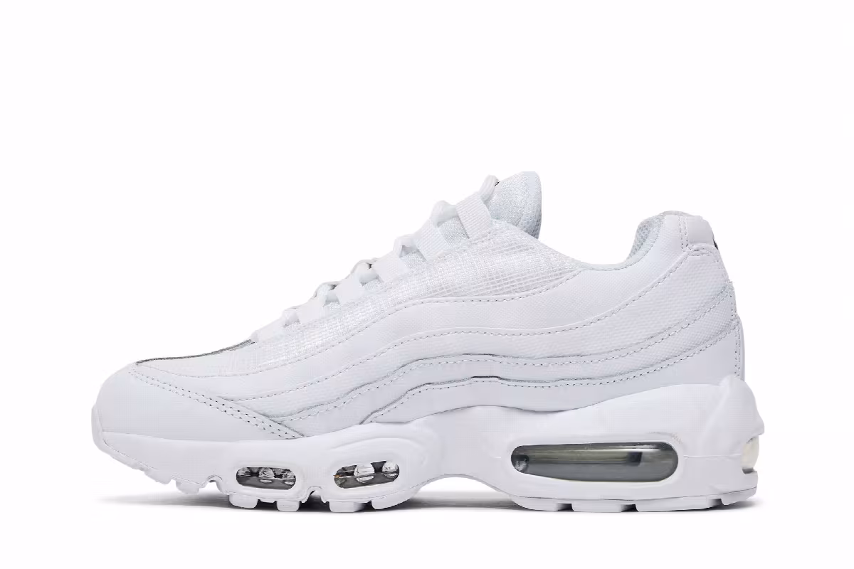 Nike Women's Air Max 95 Essential White Black, view 4