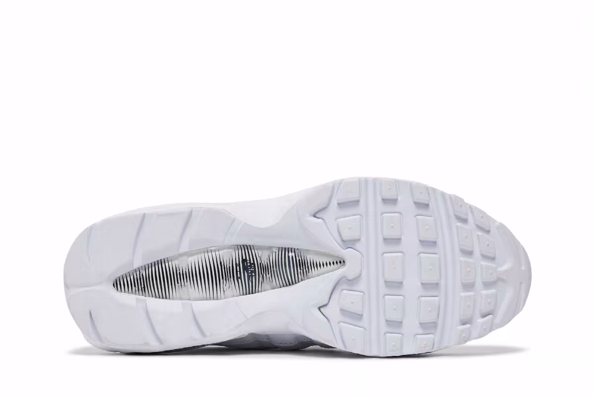 Nike Women's Air Max 95 Essential White Black, view 5