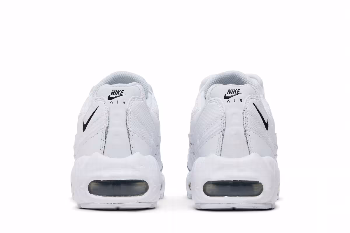 Nike Women's Air Max 95 Essential White Black, view 7