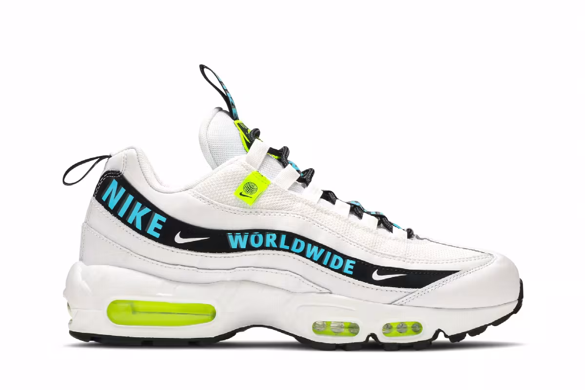 Nike Air Max 95 Worldwide Pack - White, view 2