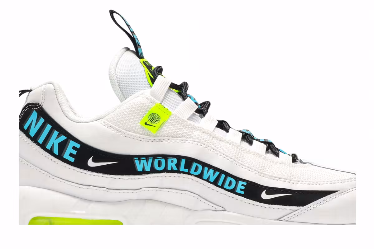 Nike Air Max 95 Worldwide Pack - White, view 3