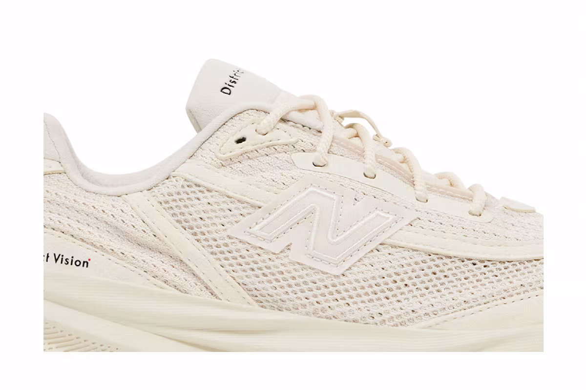 District Vision x Women's New Balance 1080v15 Linen Black, view 3