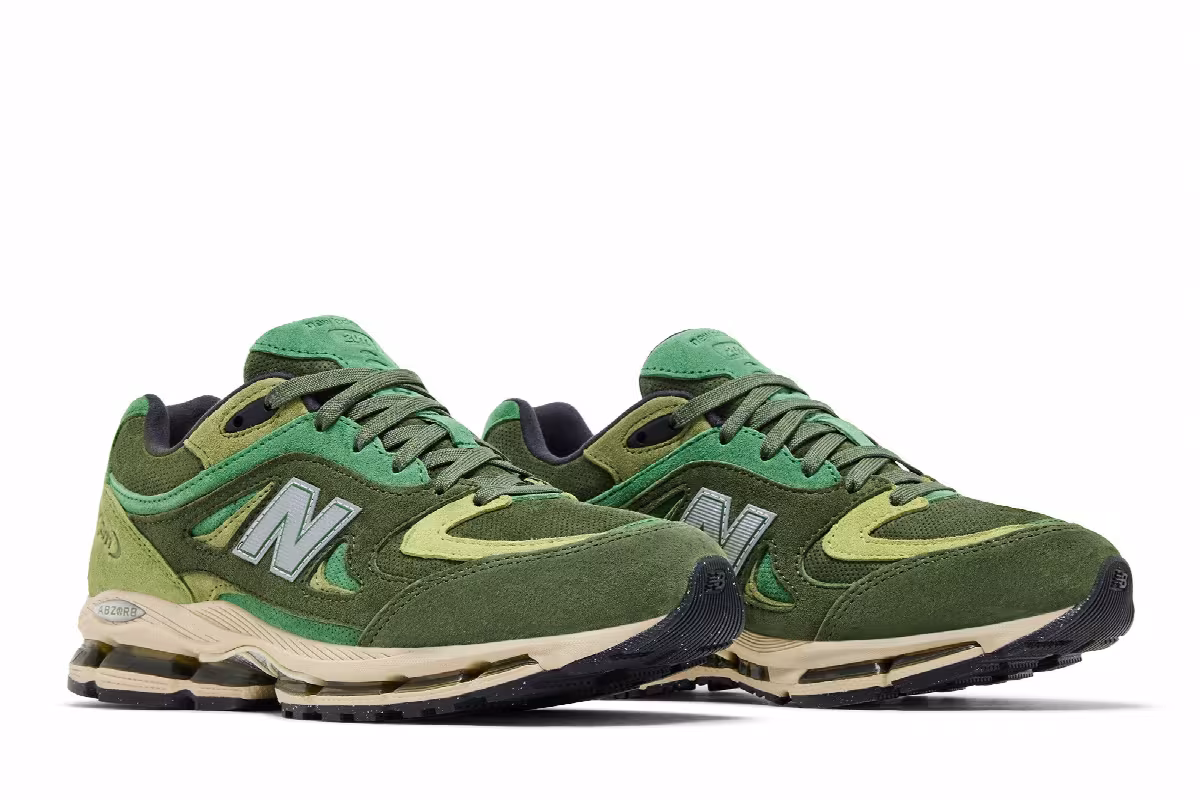 Kith x New Balance 2011 Leaf Green, view 9