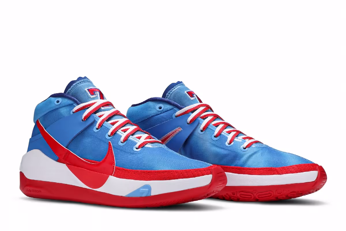 Nike KD 13 New Jersey Nets Hardwood Classic, view 9