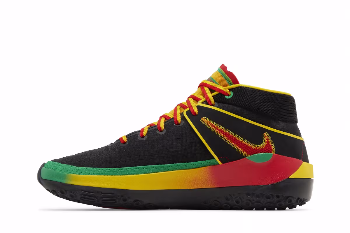 Nike KD 13 EP Rasta, view 4