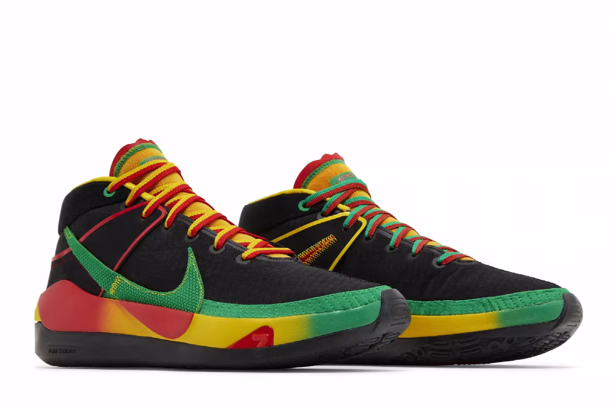 Nike KD 13 EP Rasta, view 9