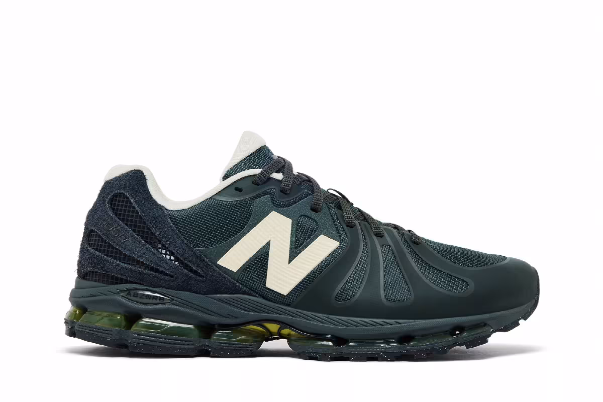 Stone Island x New Balance ABZORB 1890 Deep Forest, view 2