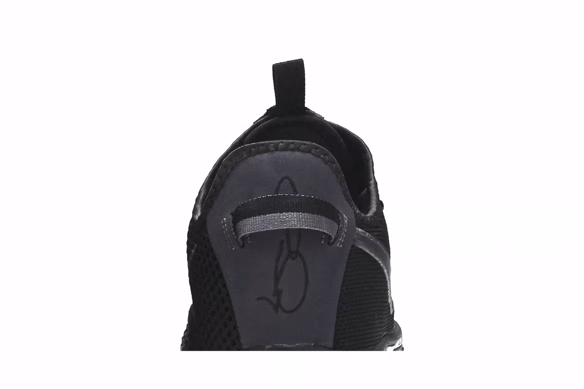 Nike PG 4 Triple Black, view 8