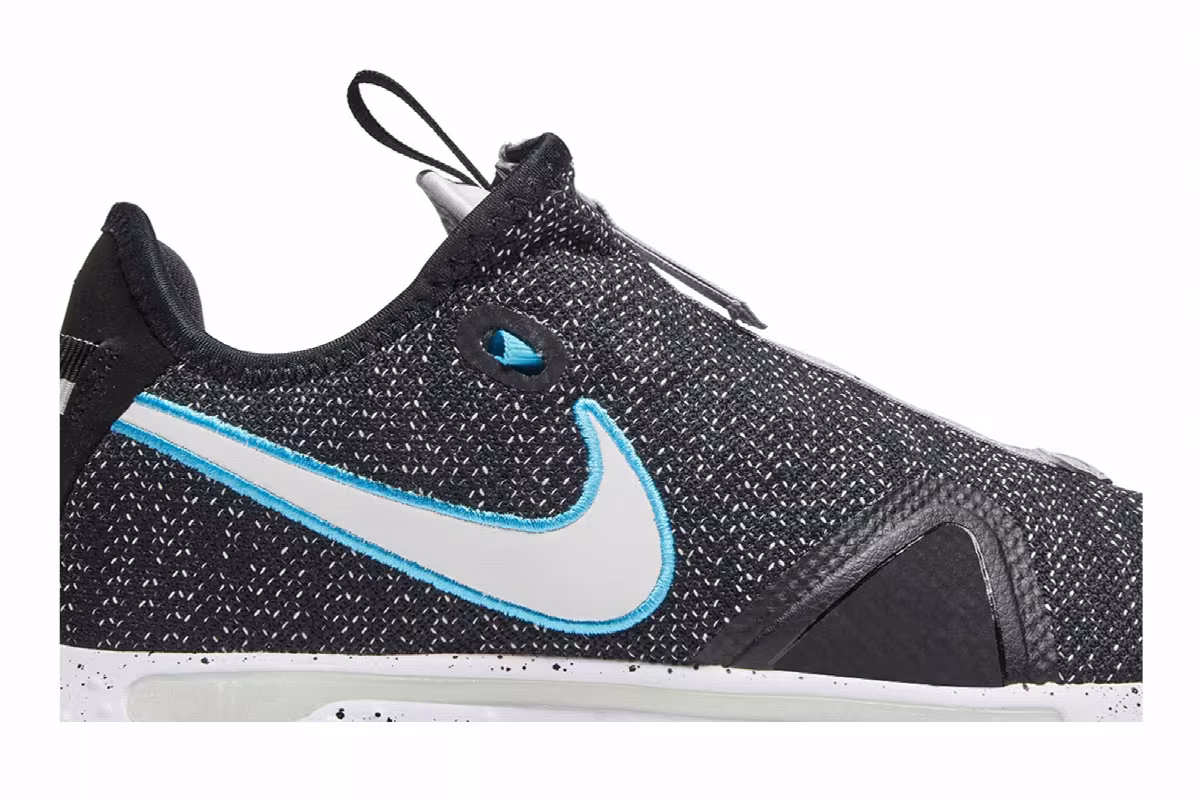 Nike PG 4 Heather Black, view 3