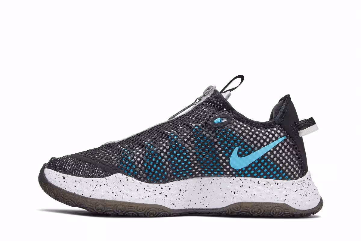 Nike PG 4 Heather Black, view 4