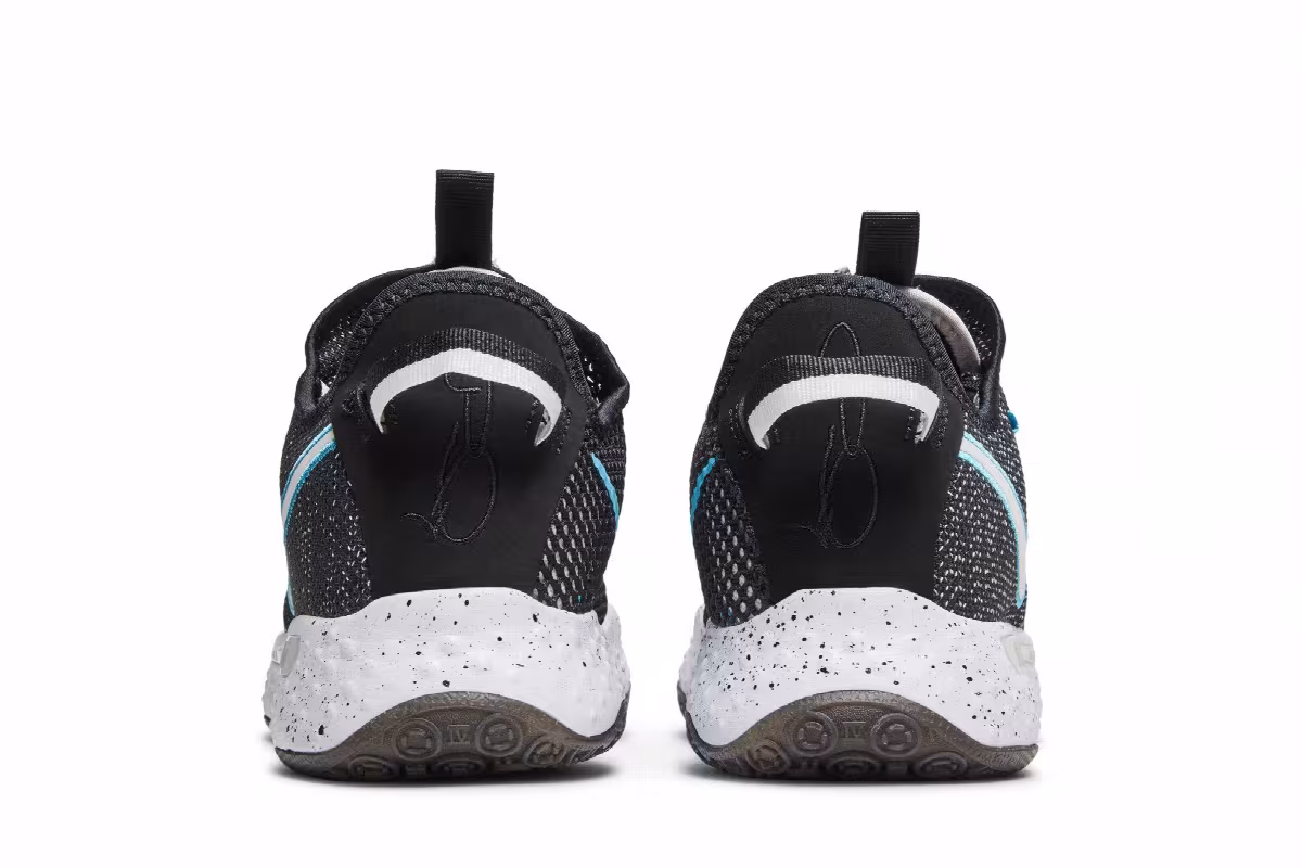 Nike PG 4 Heather Black, view 7
