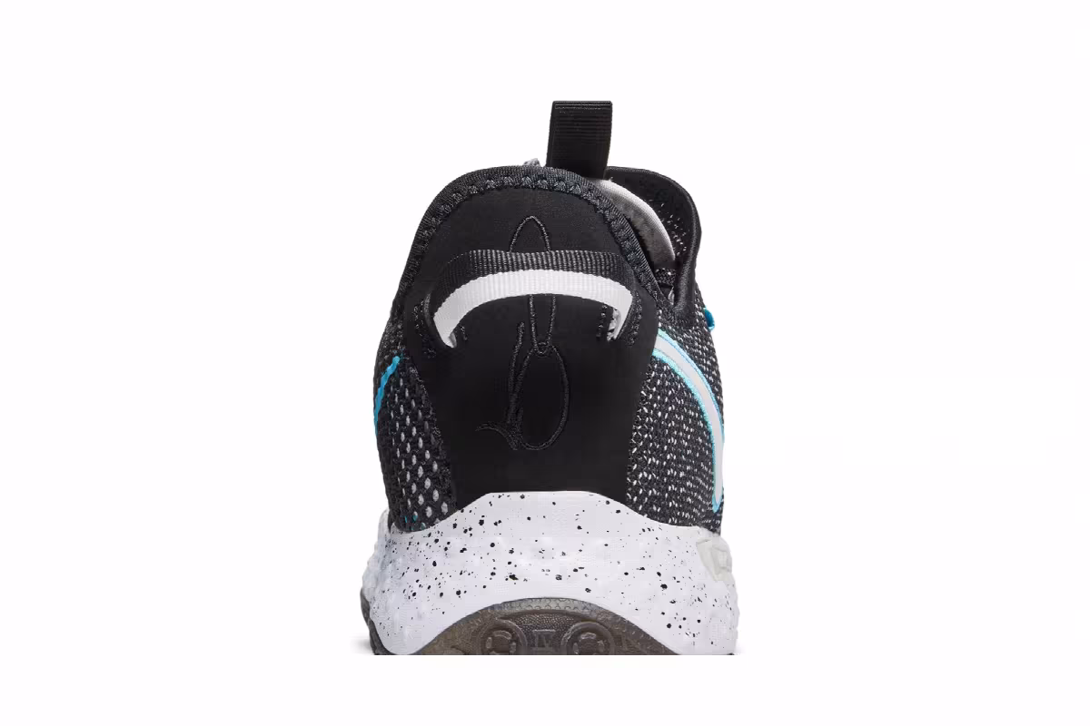 Nike PG 4 Heather Black, view 8