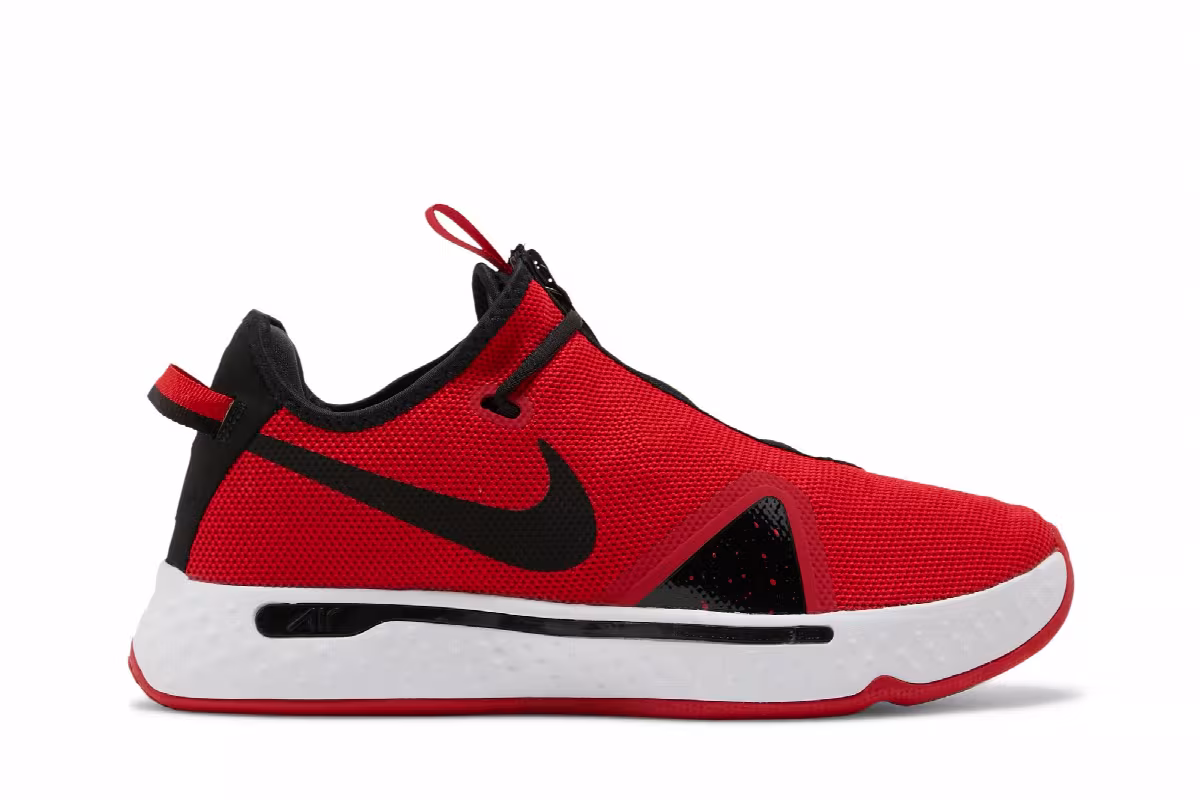 Nike PG 4 TB University Red, view 2