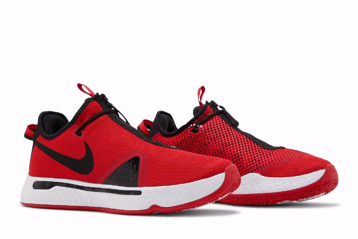 Nike PG 4 TB University Red, view 9