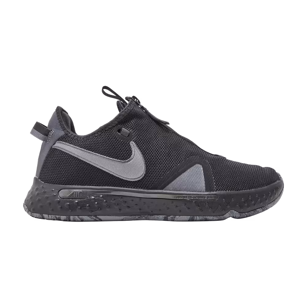 Nike PG 4 Black Metallic Dark Grey