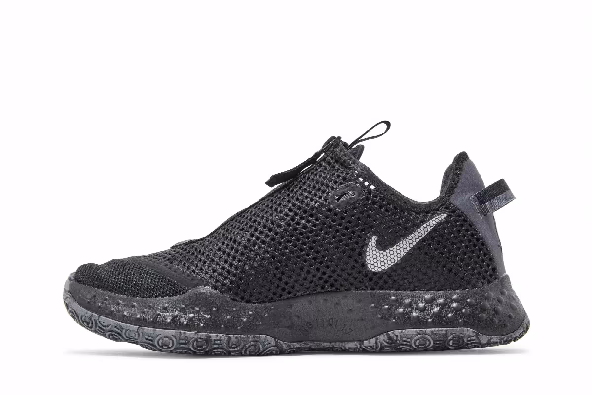 Nike PG 4 Black Metallic Dark Grey, view 4