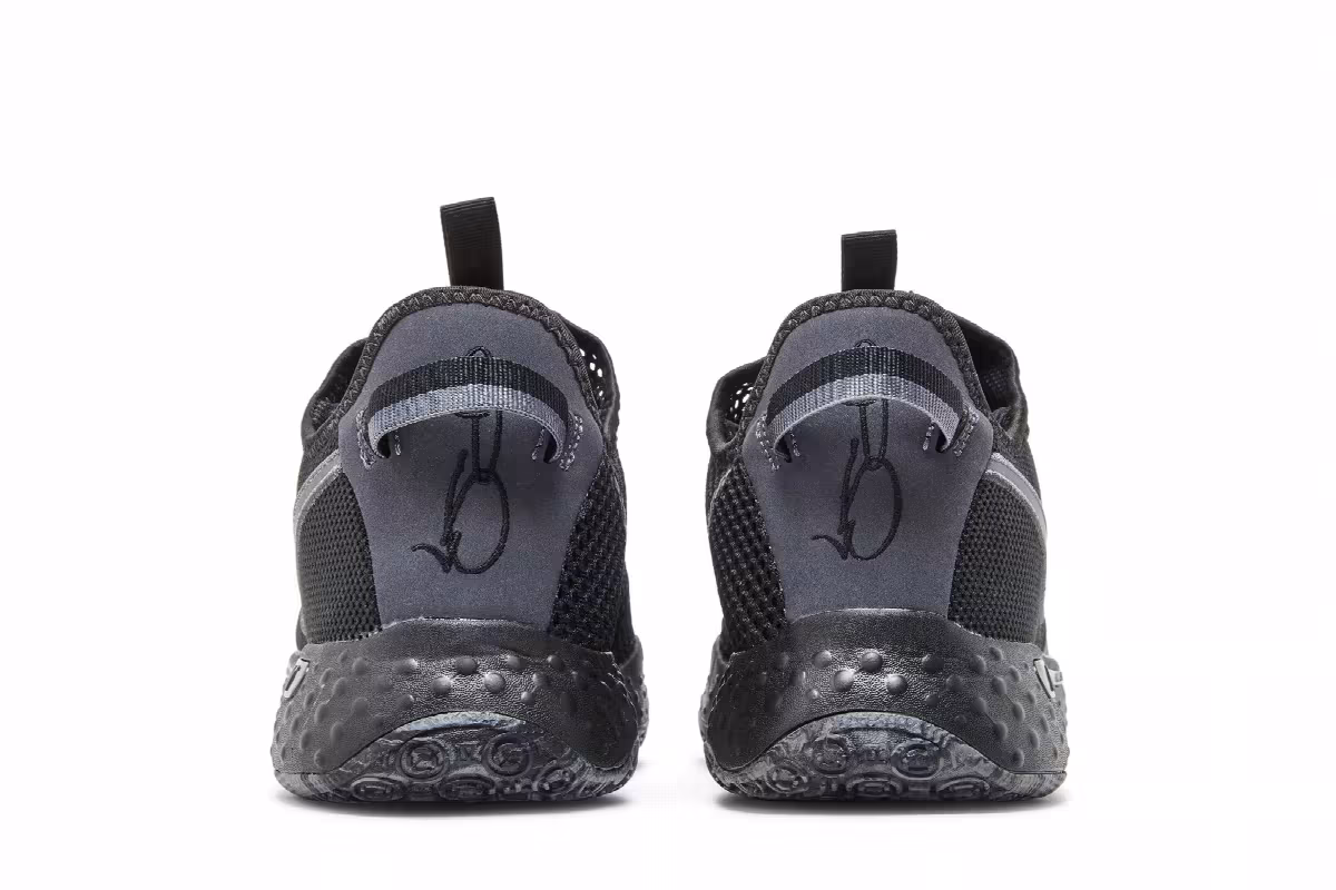Nike PG 4 Black Metallic Dark Grey, view 7