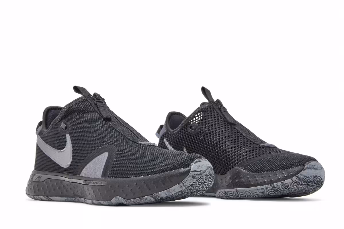 Nike PG 4 Black Metallic Dark Grey, view 9