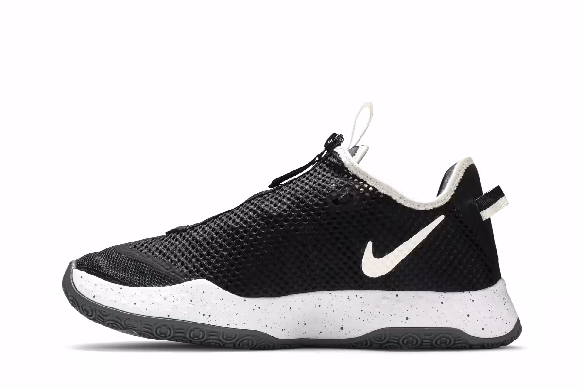 Nike PG 4 Team Black Platinum, view 4