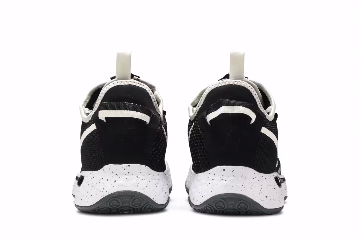 Nike PG 4 Team Black Platinum, view 7
