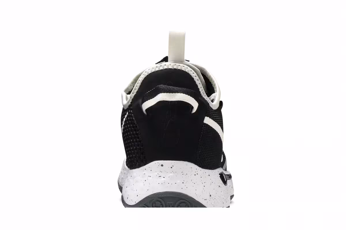 Nike PG 4 Team Black Platinum, view 8