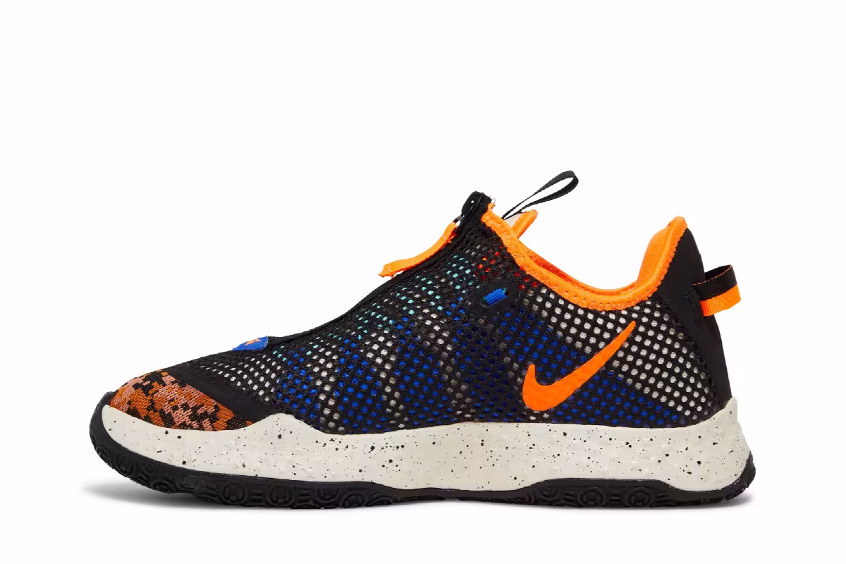 Nike PG 4 EP Digi Camo - Total Orange, view 4