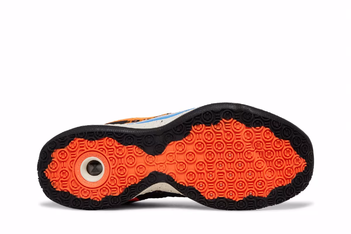 Nike PG 4 EP Digi Camo - Total Orange, view 5