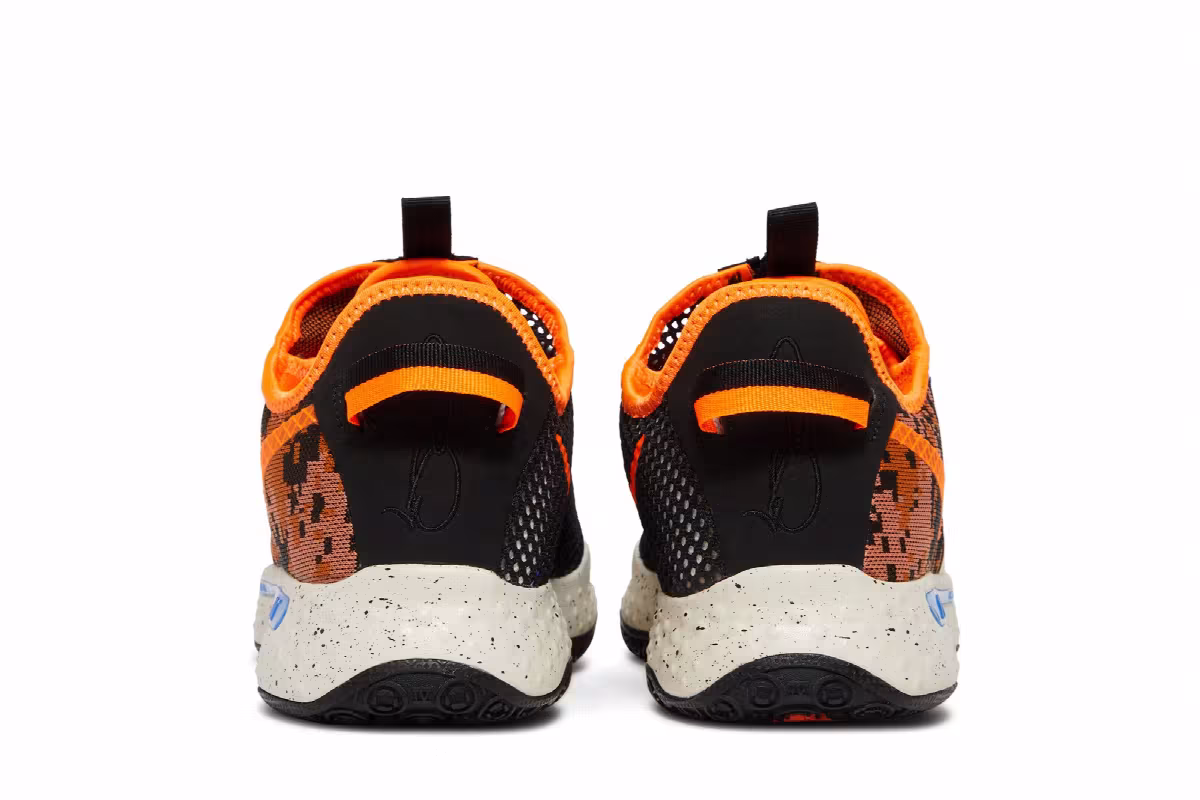 Nike PG 4 EP Digi Camo - Total Orange, view 7