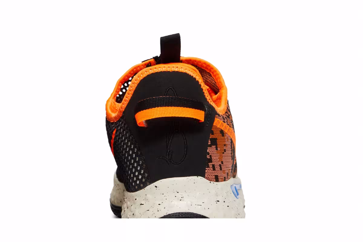 Nike PG 4 EP Digi Camo - Total Orange, view 8