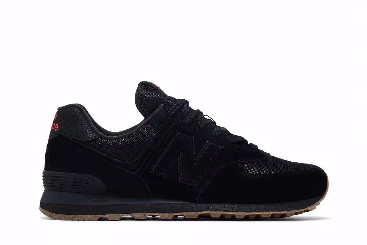 New Balance 574 Year of The Horse - Black, view 2