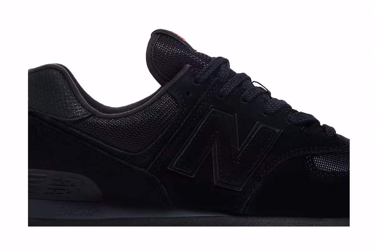 New Balance 574 Year of The Horse - Black, view 3