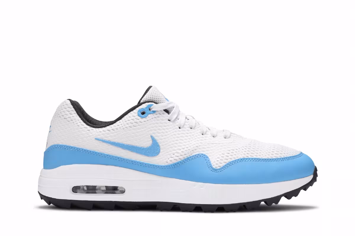 Nike Air Max 1 Golf White University Blue, view 2