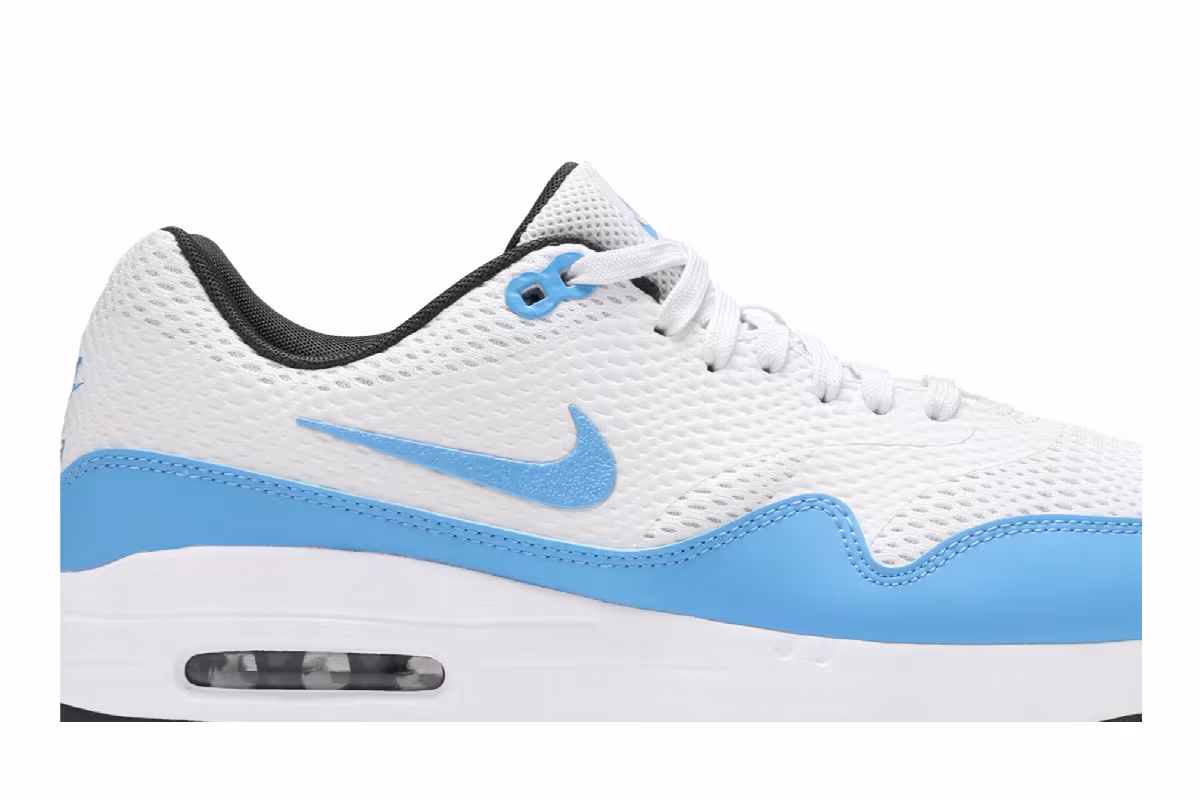 Nike Air Max 1 Golf White University Blue, view 3