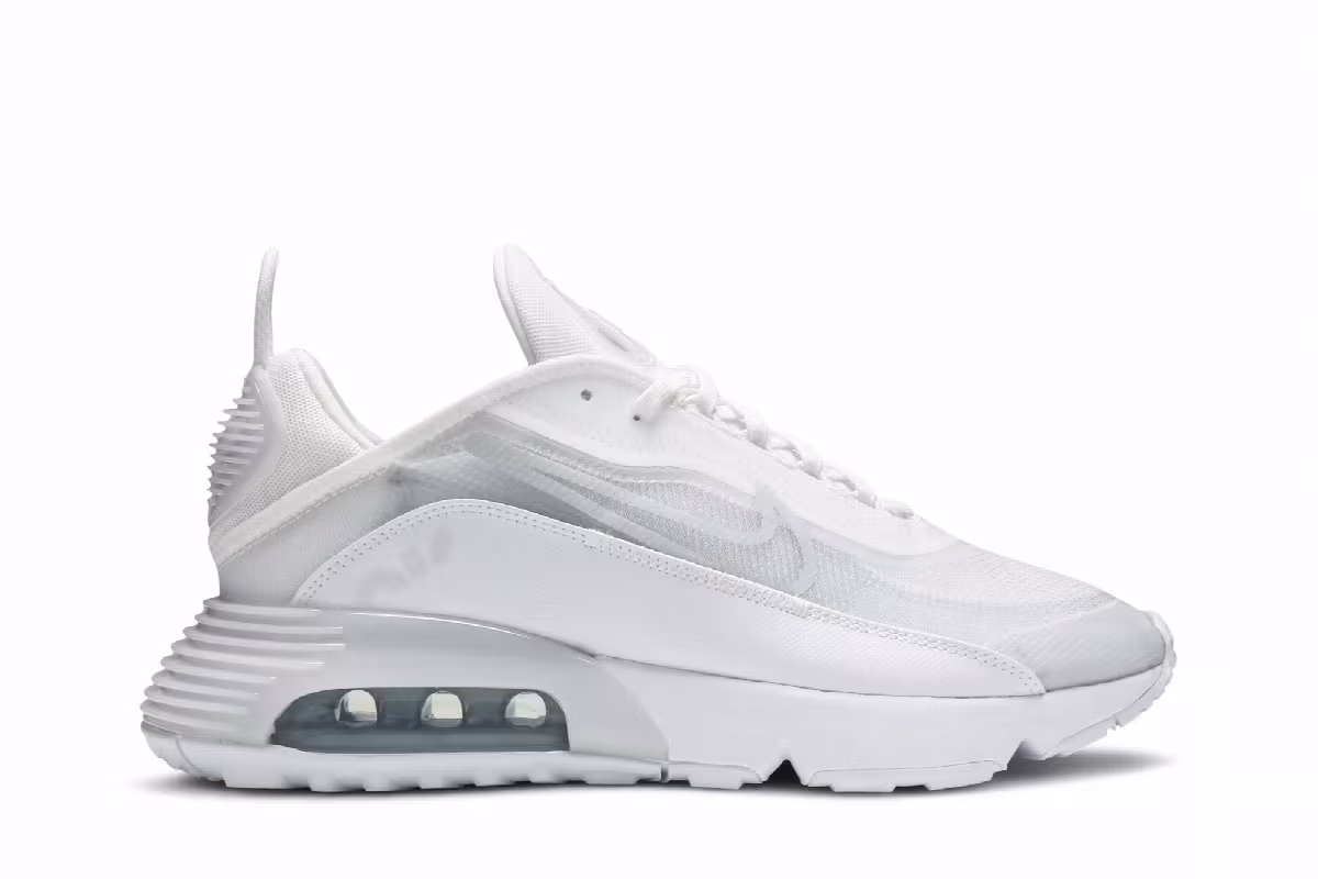 Nike Air Max 2090 Triple White, view 2