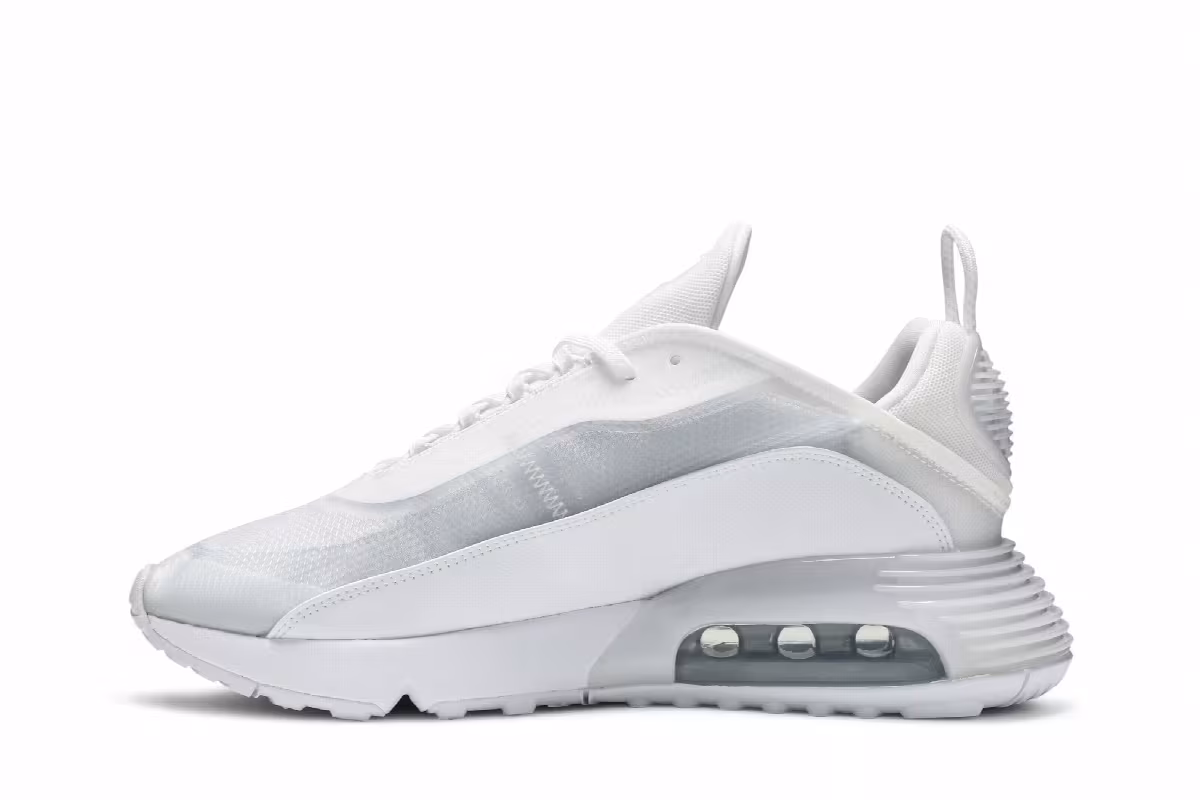 Nike Air Max 2090 Triple White, view 4
