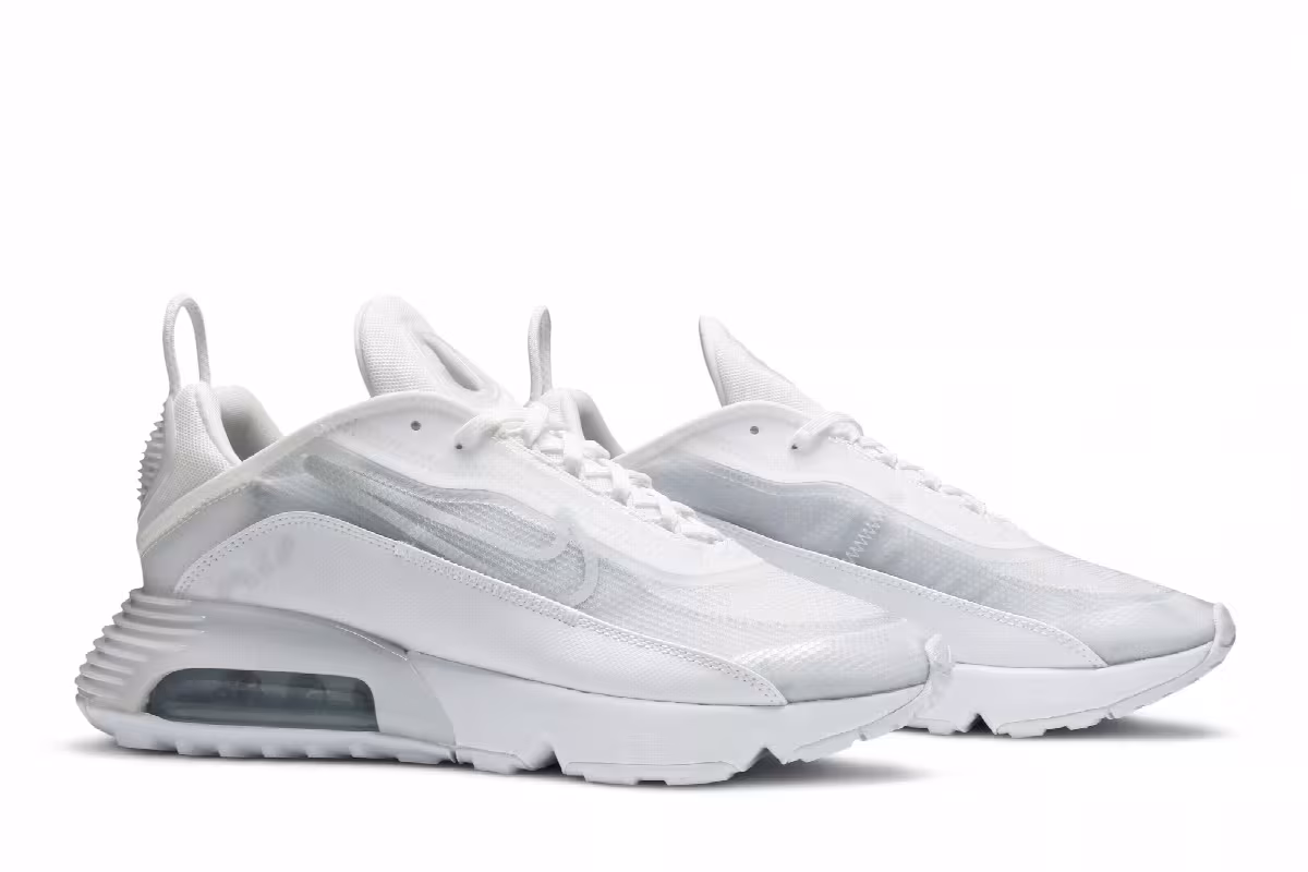 Nike Air Max 2090 Triple White, view 9