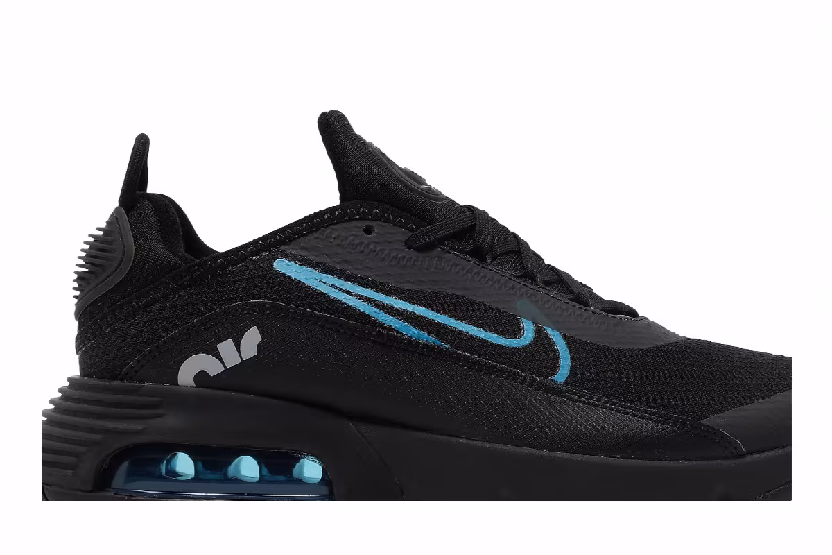 Nike Air Max 2090 GS Black Laser Blue, view 3