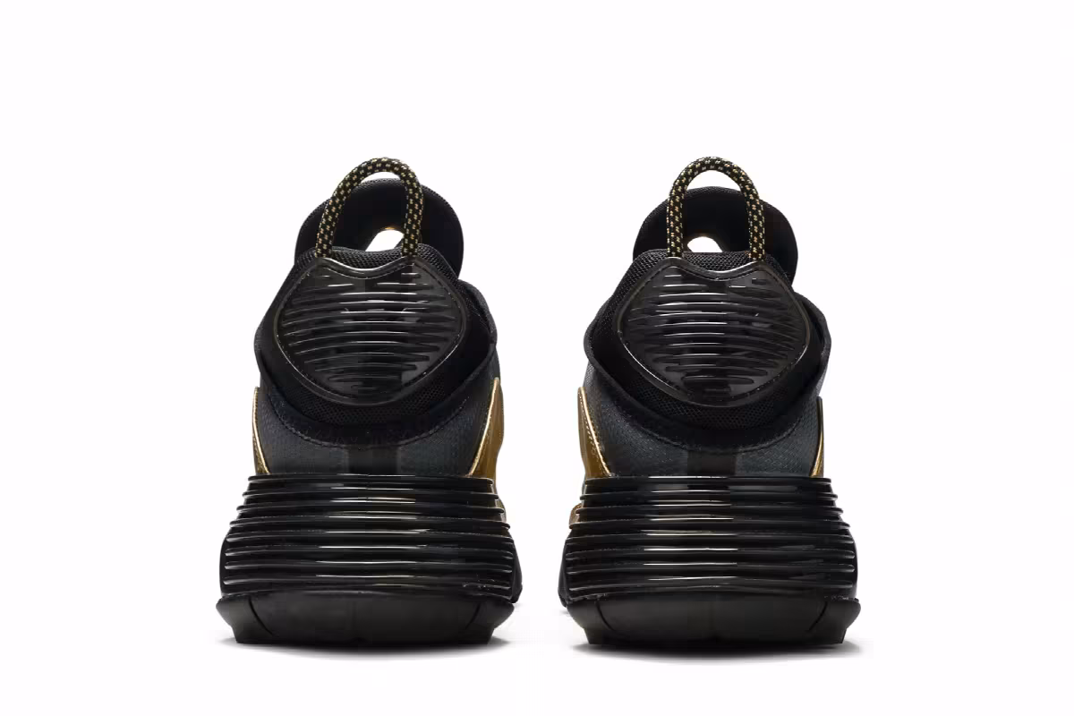 Nike Air Max 2090 Black Metallic Gold, view 7