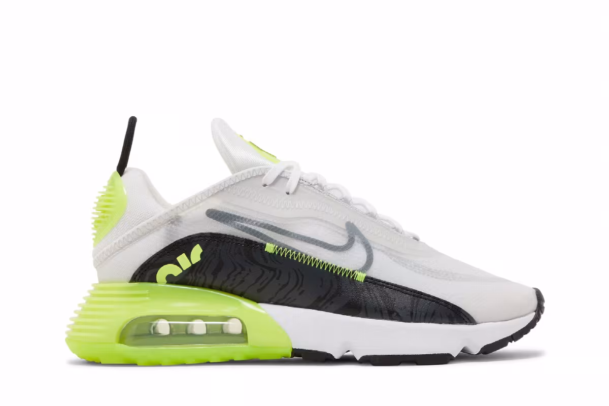 Nike Air Max 2090 White Volt, view 2