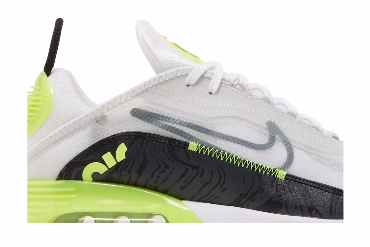 Nike Air Max 2090 White Volt, view 3