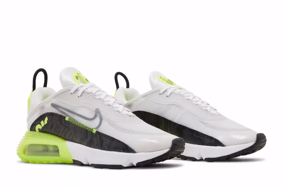 Nike Air Max 2090 White Volt, view 9