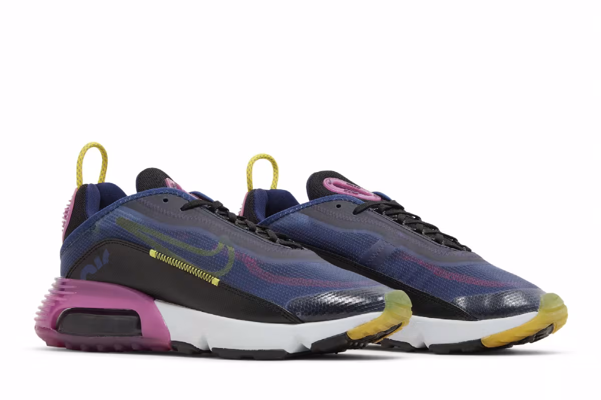 Nike Air Max 2090 Blue Void Active Fuchsia, view 9