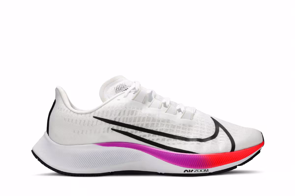 Nike Air Zoom Pegasus 37 White Multi, view 2