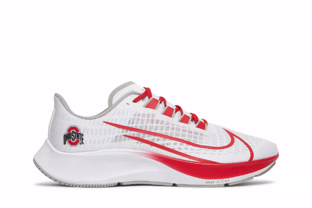 Nike Air Zoom Pegasus 37 Ohio State, view 2