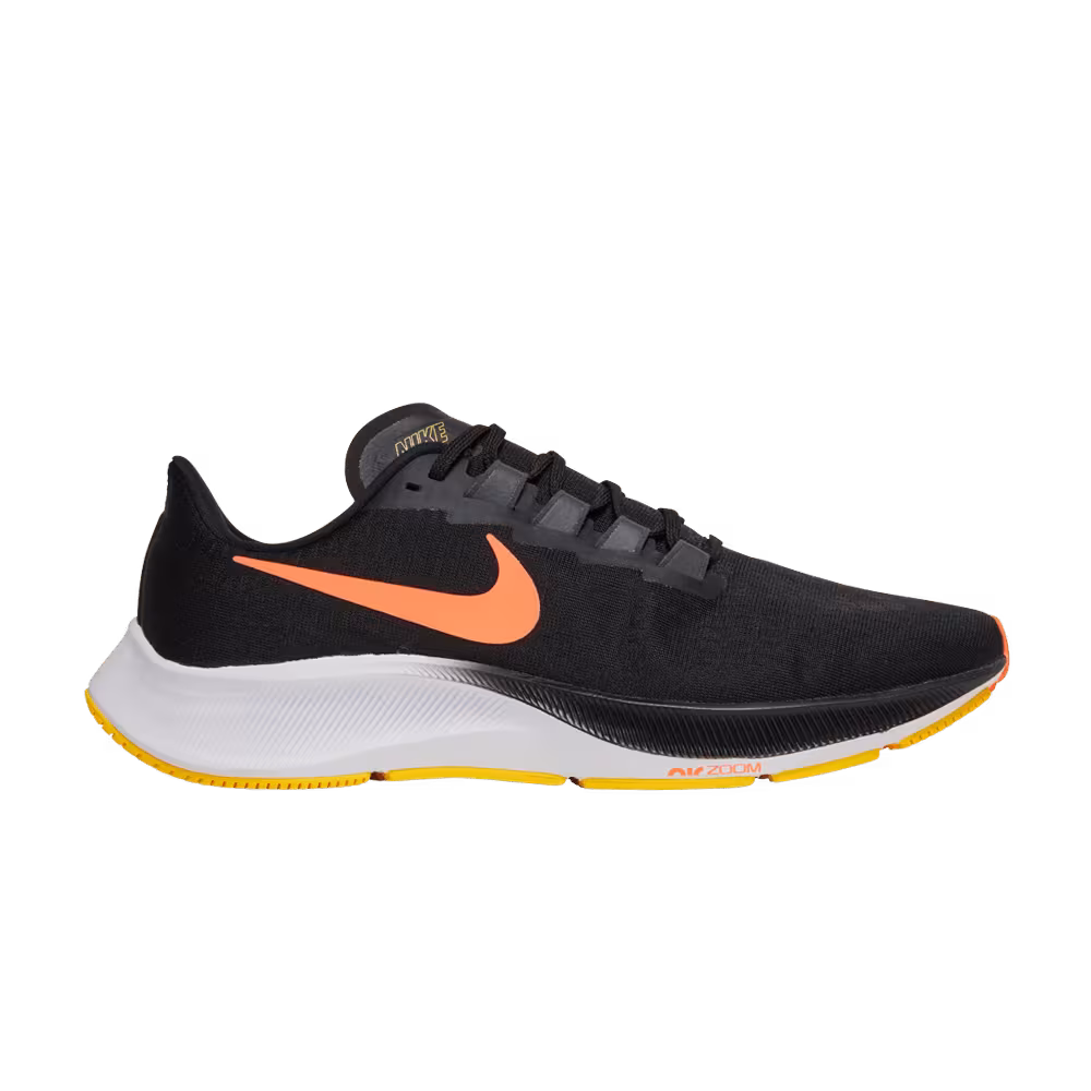 Nike Air Zoom Pegasus 37 Black Bright Mango