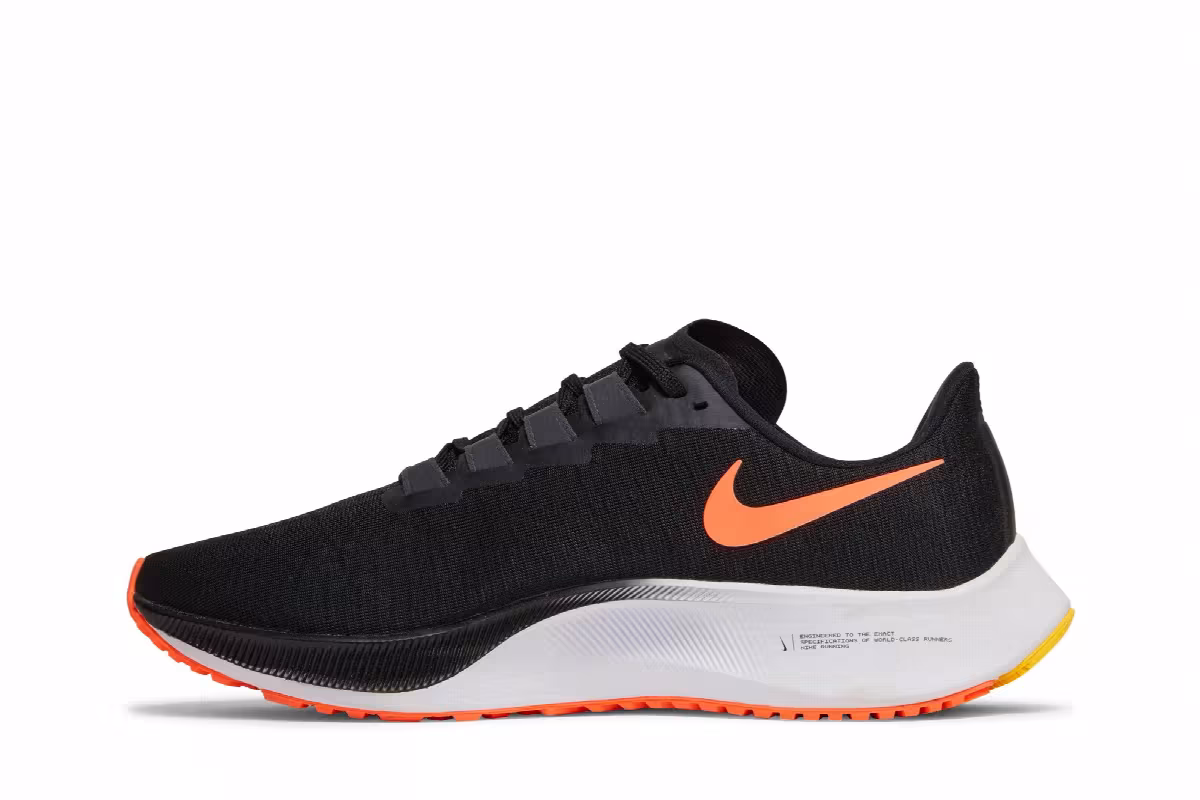 Nike Air Zoom Pegasus 37 Black Bright Mango, view 4