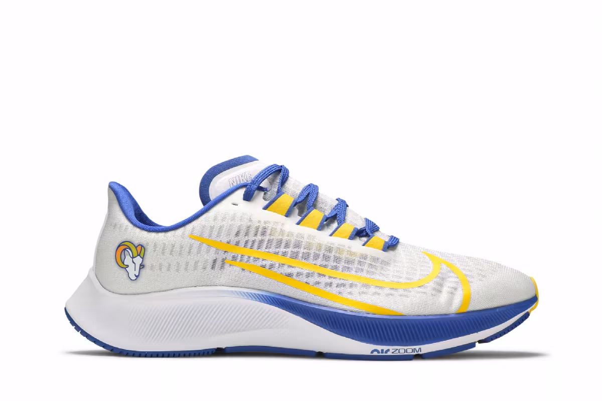 Nike Air Zoom Pegasus 37 Los Angeles Rams, view 2