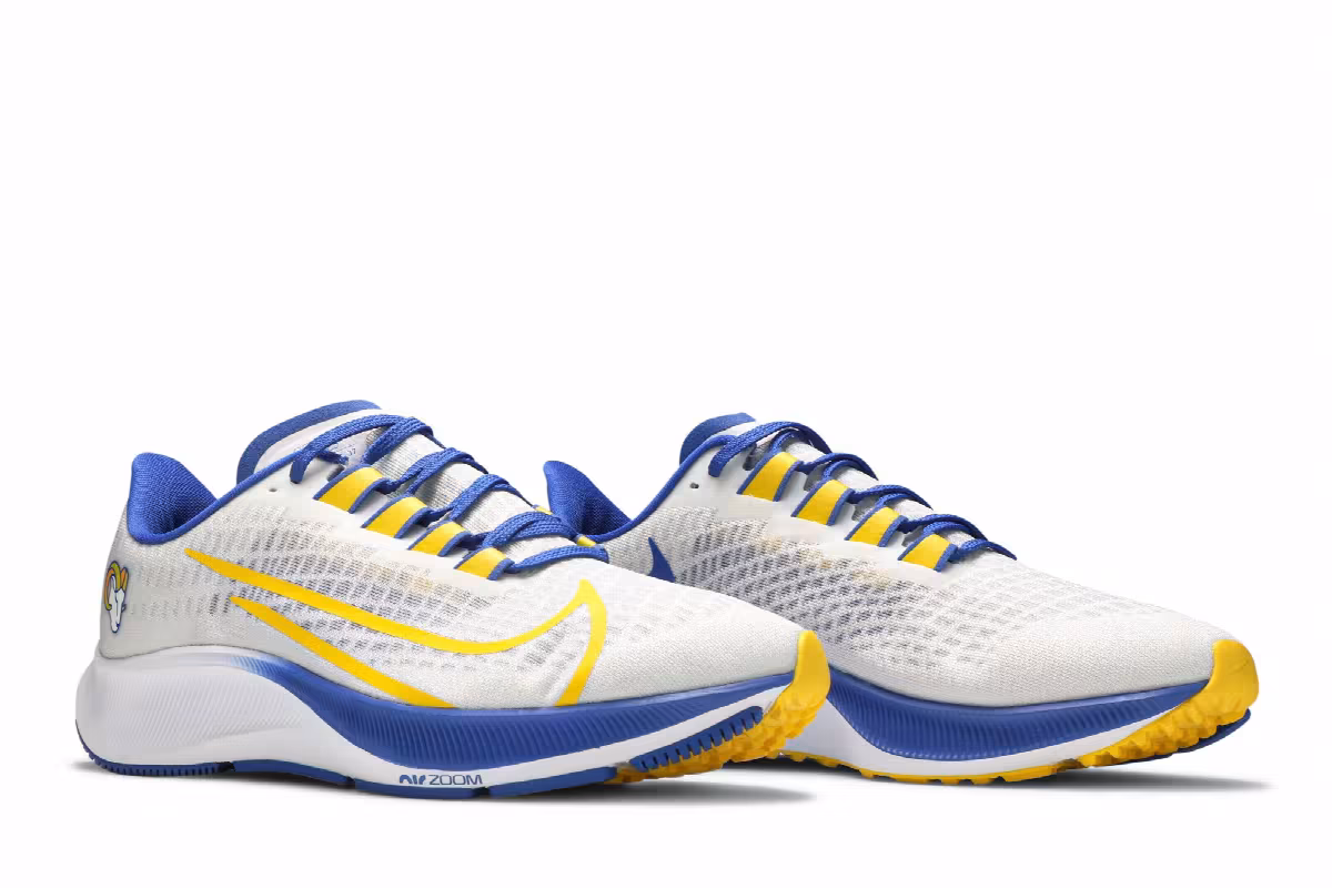 Nike Air Zoom Pegasus 37 Los Angeles Rams, view 9