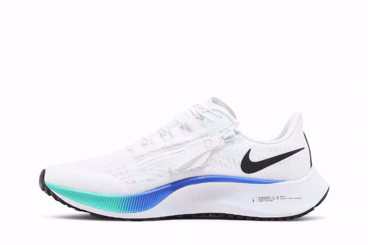 Nike Air Zoom Pegasus 37 FlyEase White Multi-Color, view 4